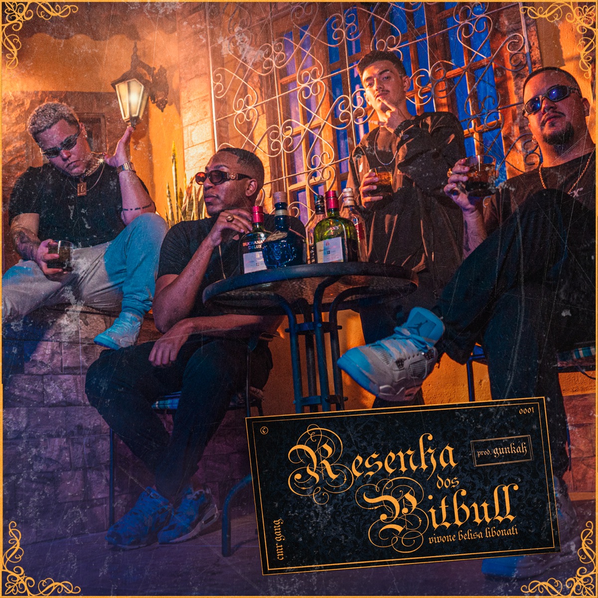 Resenha dos Pitbull - Single by Belisa, Gunkah, Libonati & Vivone album cover