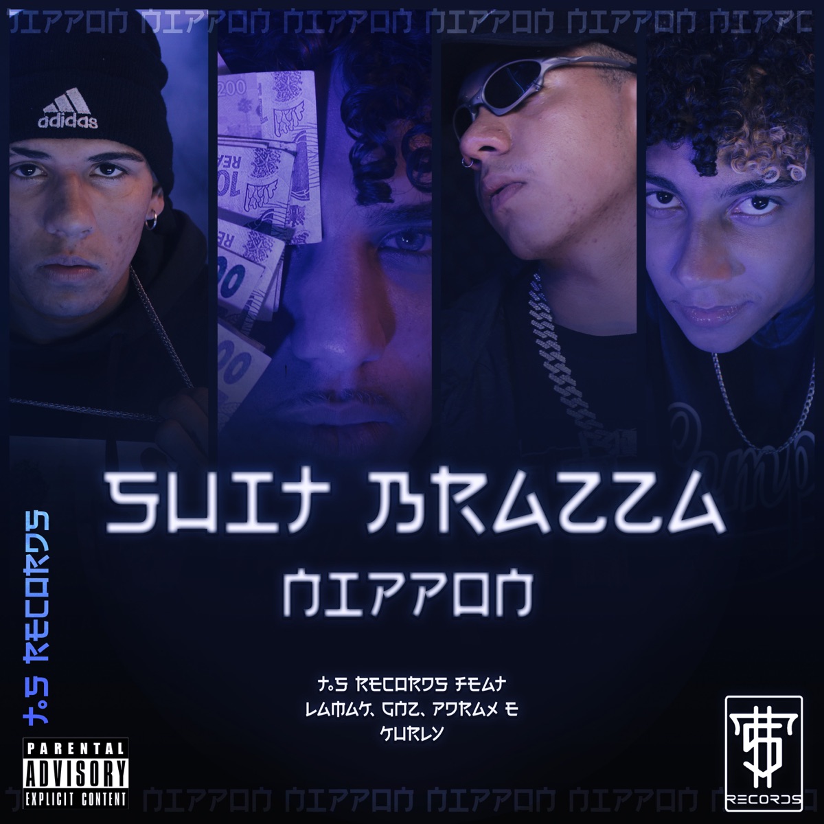 Suit Brazza - Single by NipponOficial, T.S Records, RealLamak, Kurly, GNZ7 & P.Drax album cover