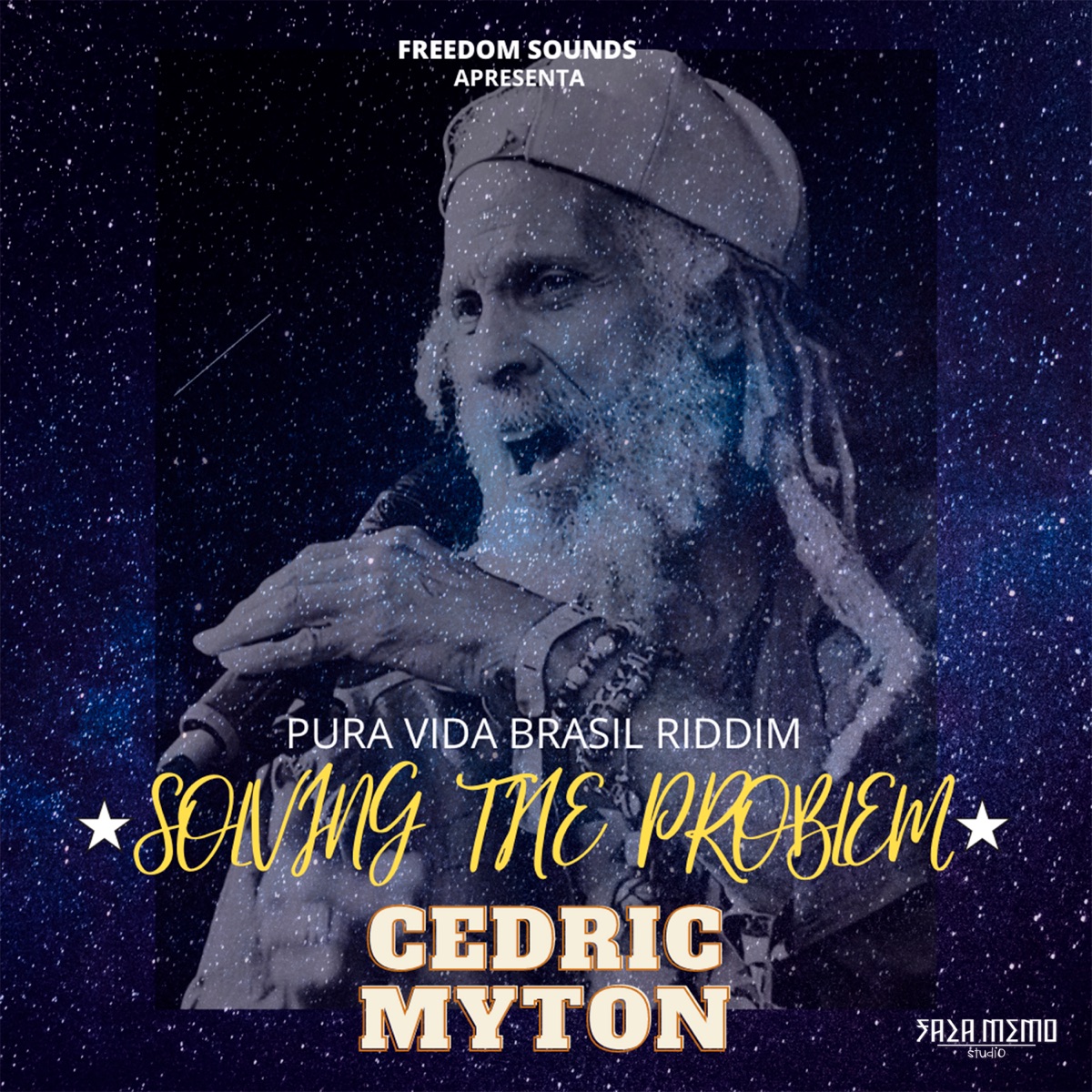 Solving The Problem (Pura Vida Brasil Riddim) - Single by Freedom Sounds & Cedric Myton album cover