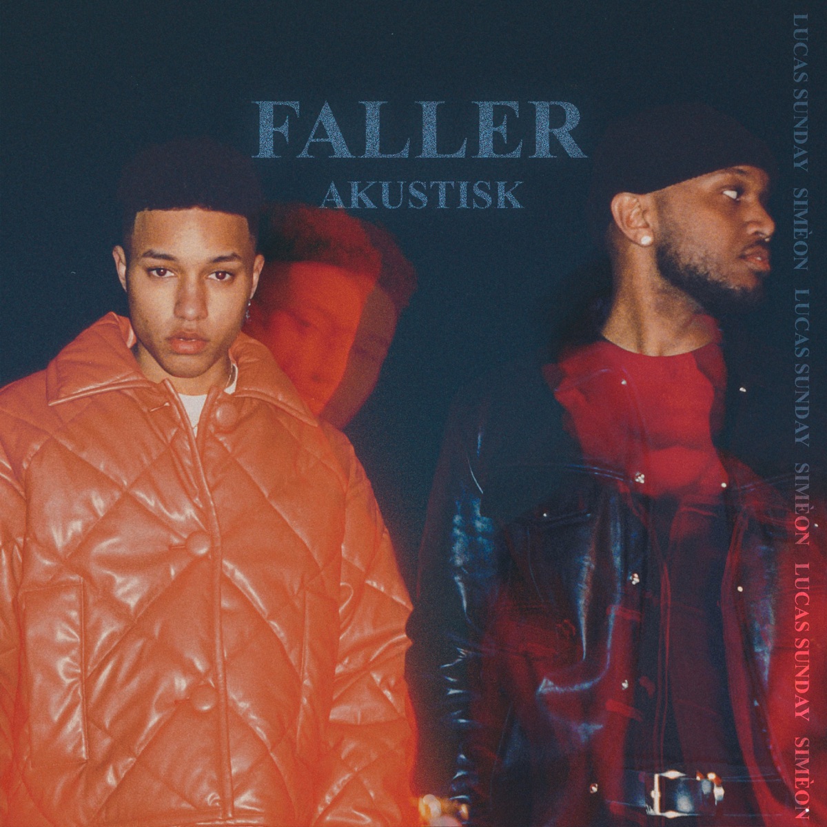 Faller (Akustisk) - Single by Lucas Sunday & Simeon album cover