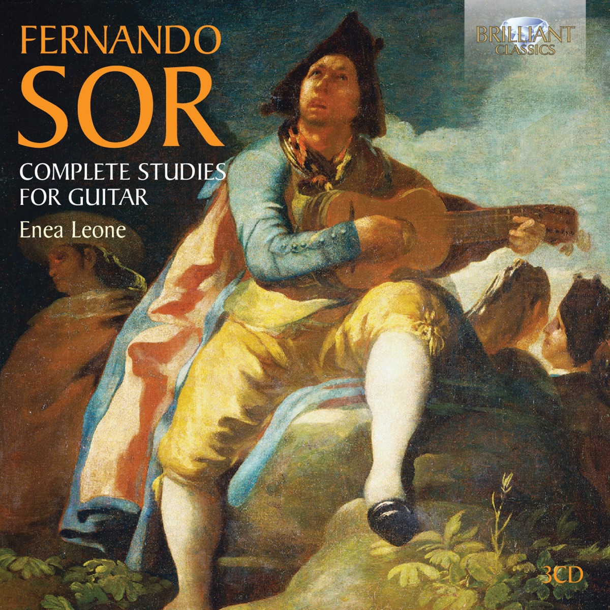 Sor: Complete Studies for Guitar by Enea Leone album cover