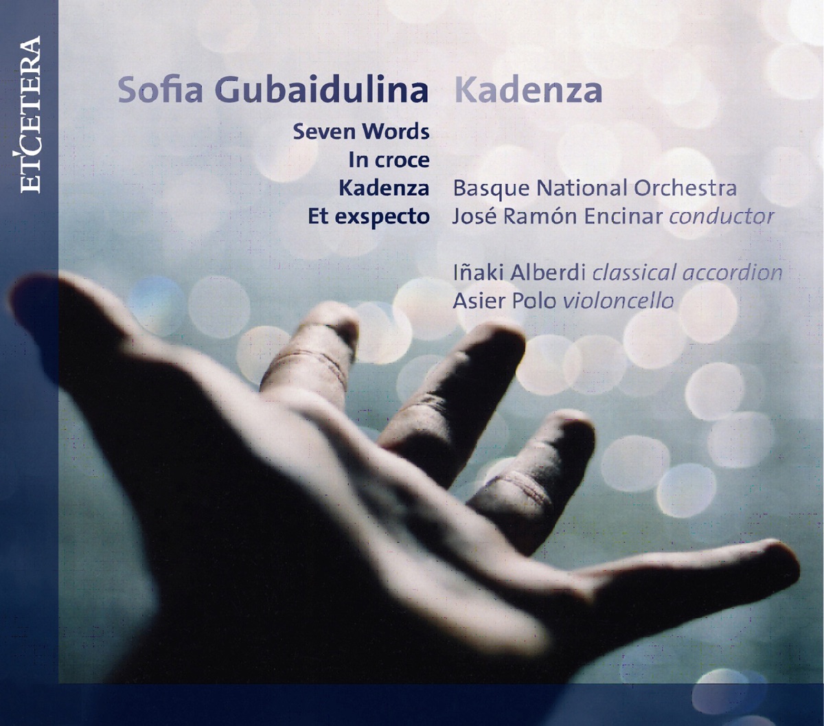 Gubaidulina: Kadenza by Basque National Orchestra, Iñaki Alberdi, Asier Polo & José Ramón Encinar album cover