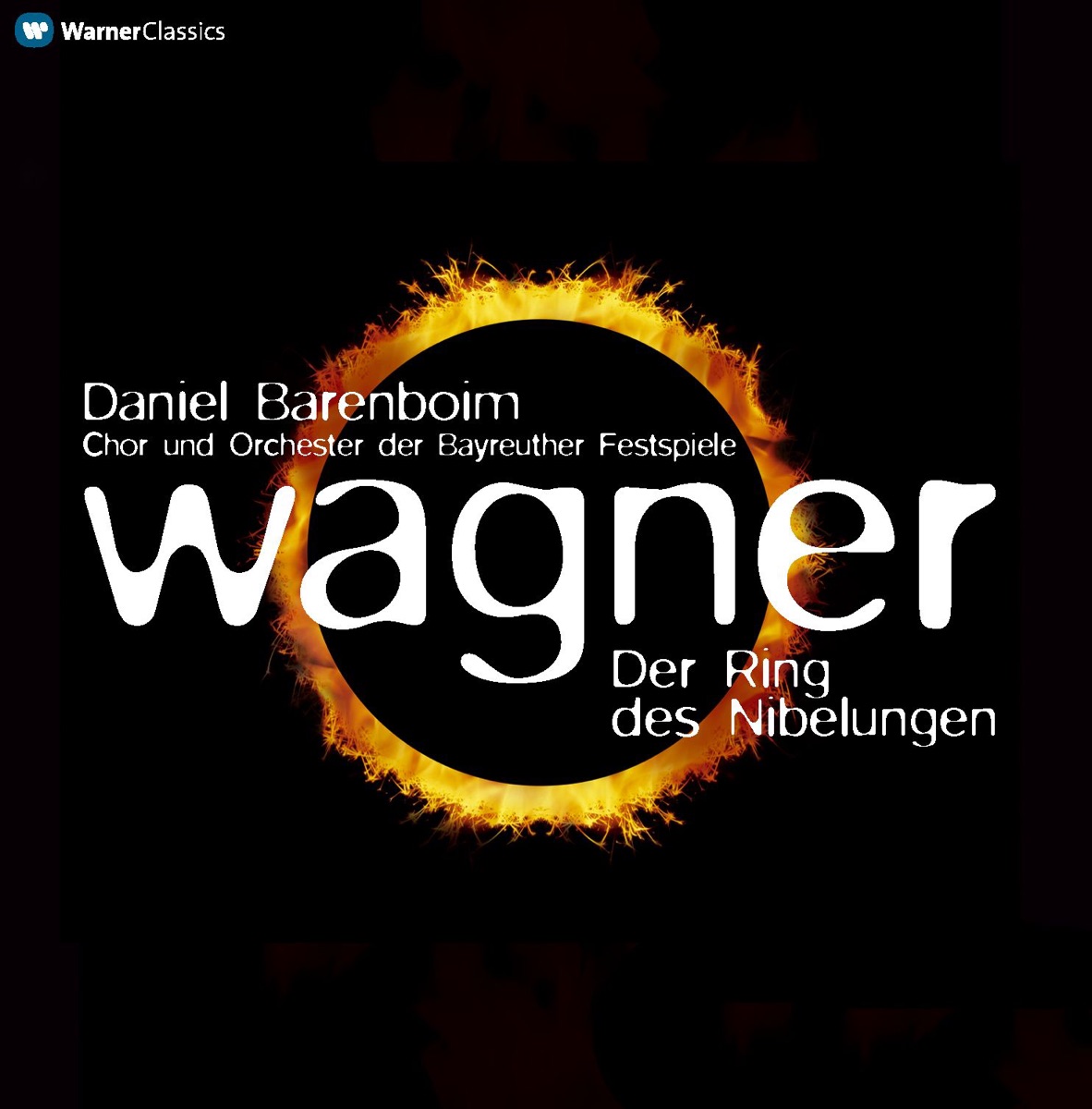 Wagner: Der Ring des Nibelungen [Bayreuth, 1991] by Anne Evans, Annette Kuttenbaum, Bayreuth Festival Chorus, Bayreuth Festival Orchestra, Birgitta Svenden, Bodo Brinkmann, Daniel Barenboim, Eva Johansson, Eva-Maria Bundschuh, Graham Clark, Günter von Kannen, Hebe Dijkstra, Hilde Leidland, Hitomi Katagiri, Jane Turner, Sir John Tomlinson, Linda Finnie, Matthias Hölle, Nadine Secunde, Philip Kang, Poul Elming, Ruth Floeren, Shirley Close, Siegfried Jerusalem, Uta Priew & Waltraud Meier album cover