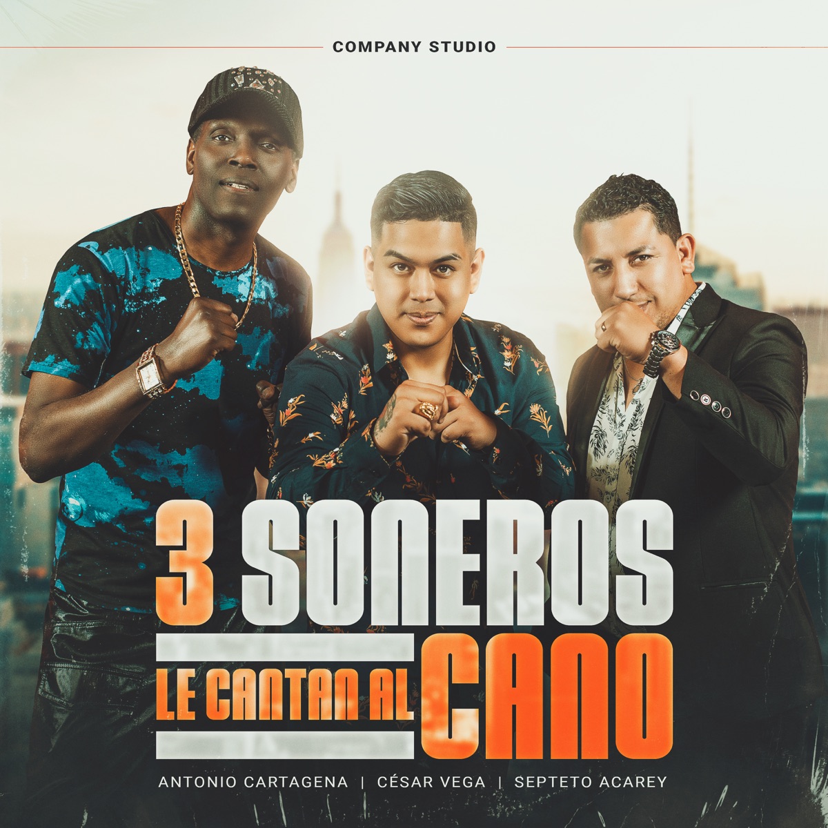 3 Soneros Le Cantan al Cano - EP by Cesar Vega album cover