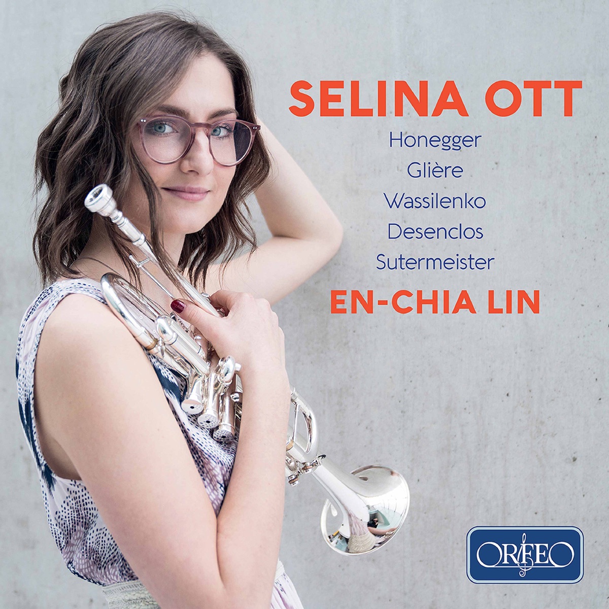 Desenclos, Vasilenko, Glière & Others: Works for Trumpet & Piano by Selina Ott & En-Chia Lin album cover
