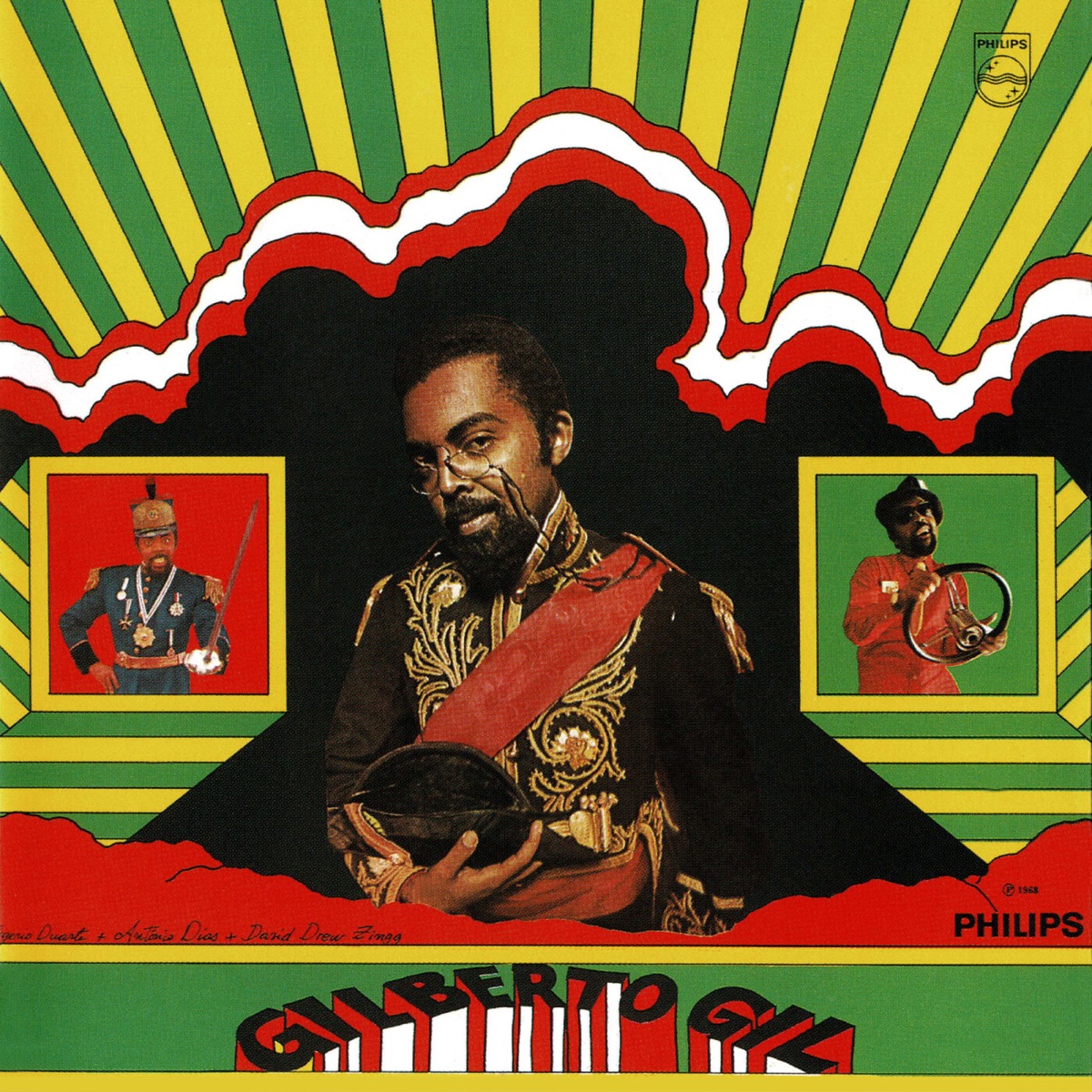 Gilberto Gil (1968) by Gilberto Gil album cover