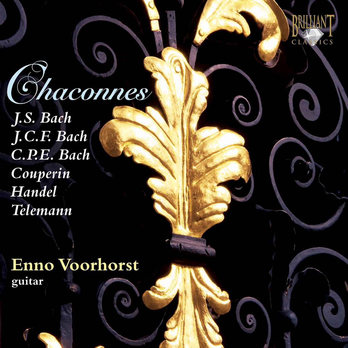 Chaconnes for Guitar by Enno Voorhorst album cover