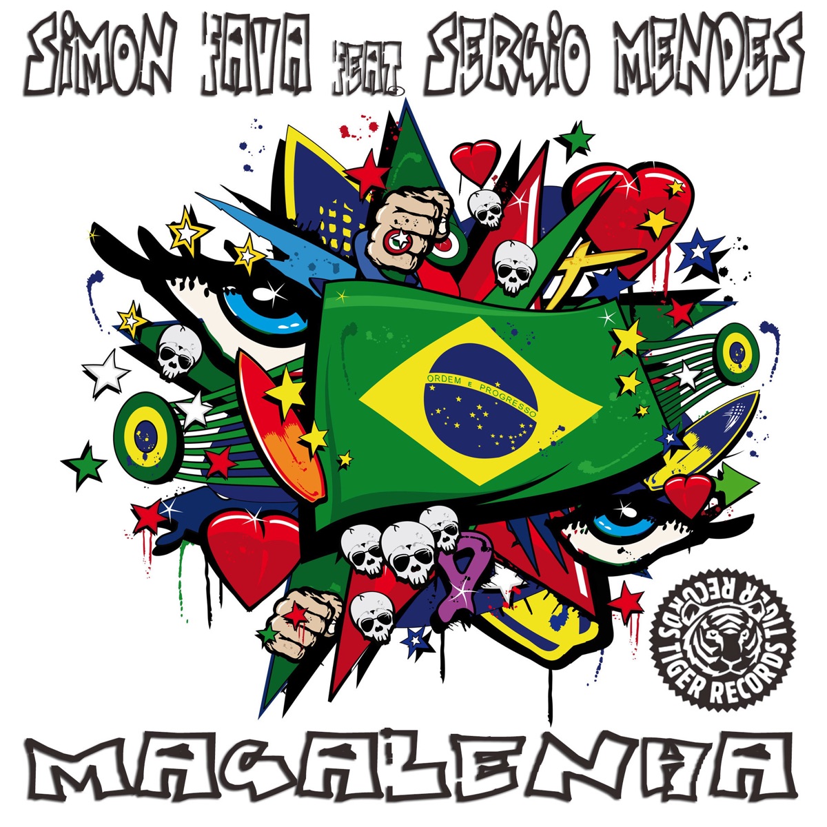 Magalenha (Remixes) [feat. Sergio Mendes] by Simon Fava album cover