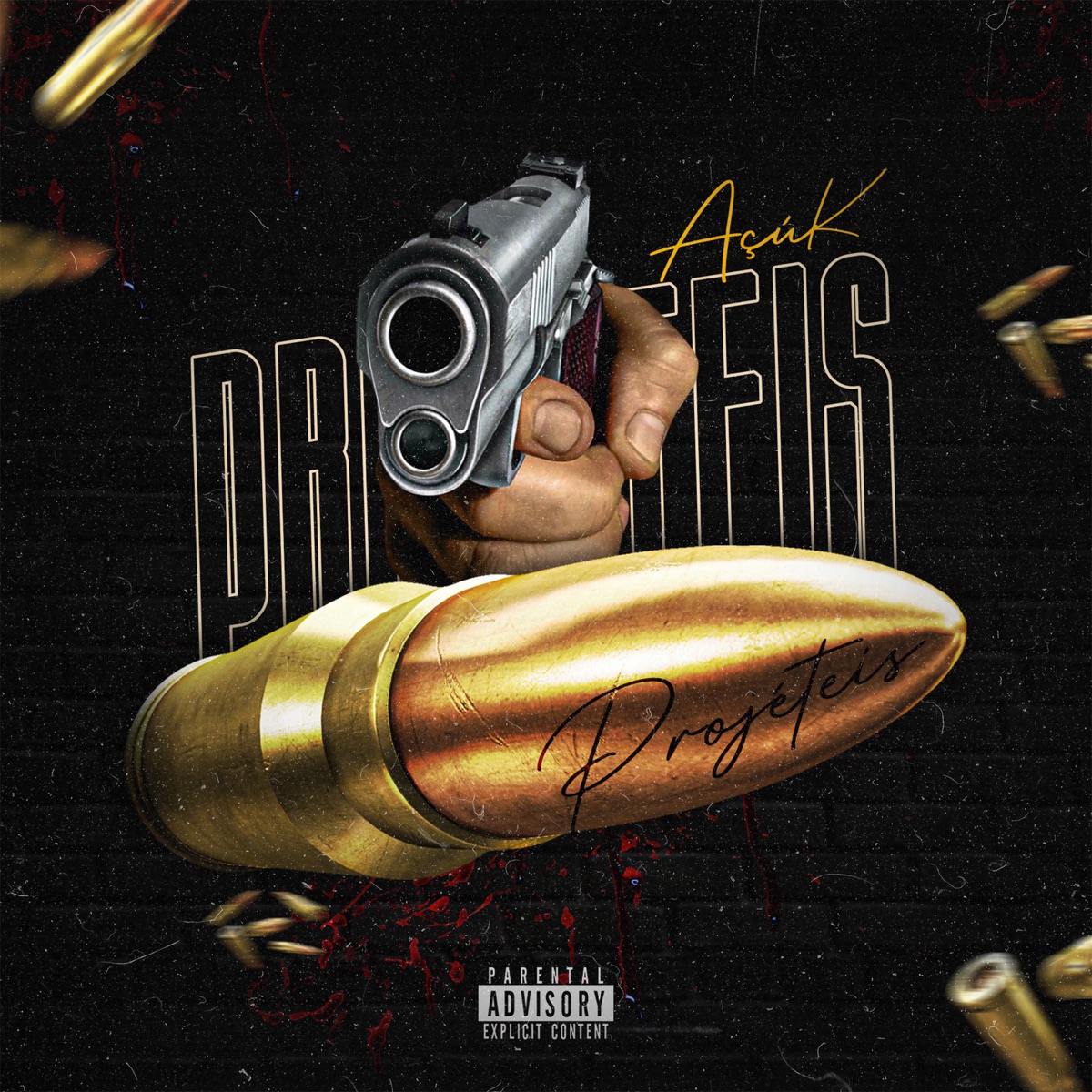 Projéteis - Single by AçúK album cover