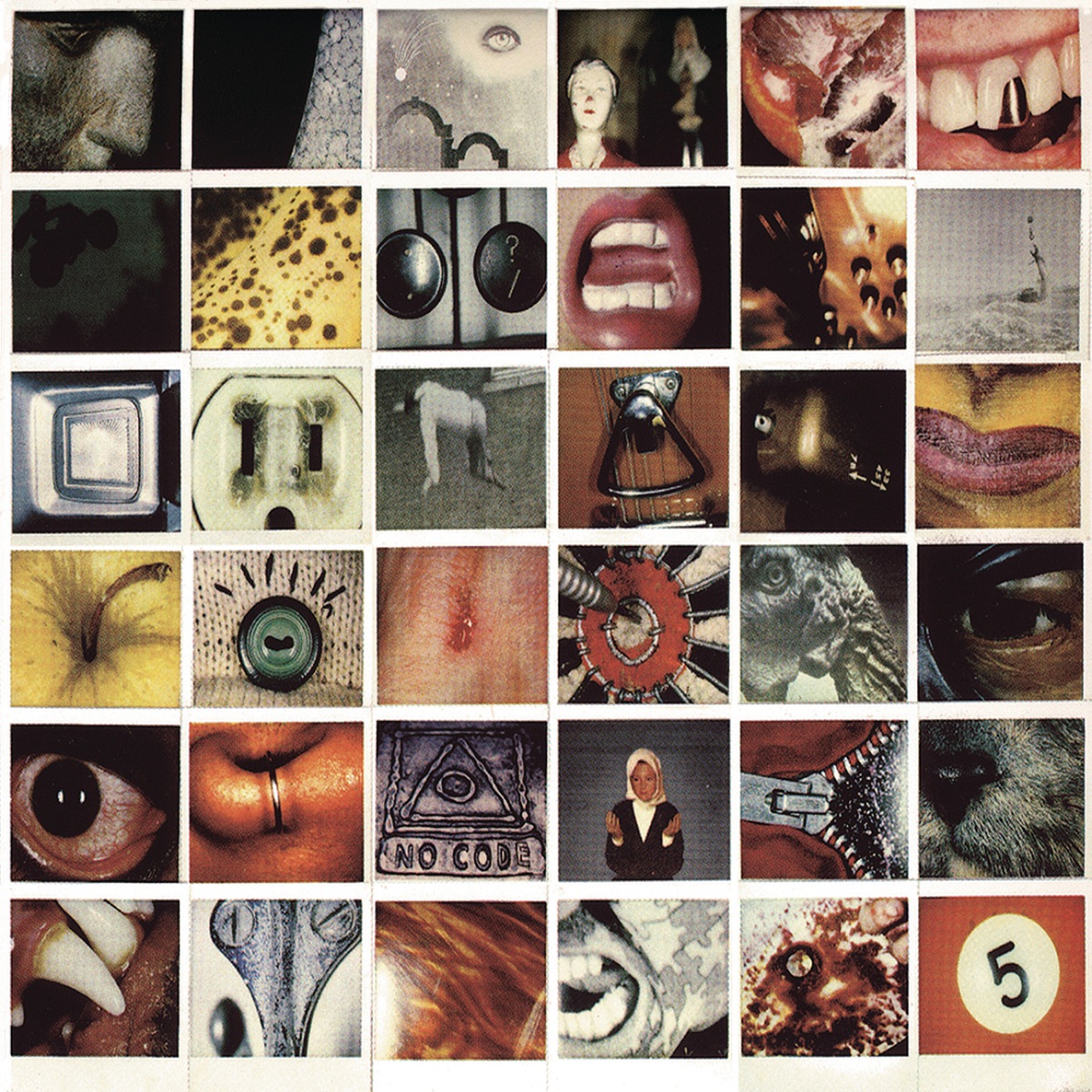 No Code by Pearl Jam album cover