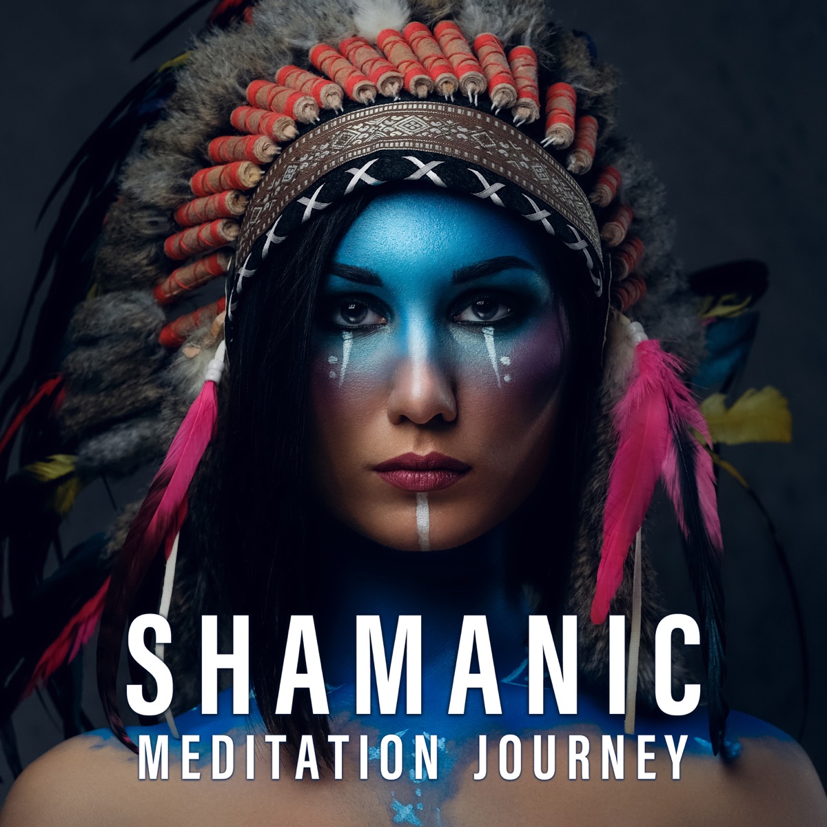 Shamanic Meditation Journey: Native American Drums and Flute, Spiritual Healing by Shamanic Drumming World & Native American Music Consort album cover