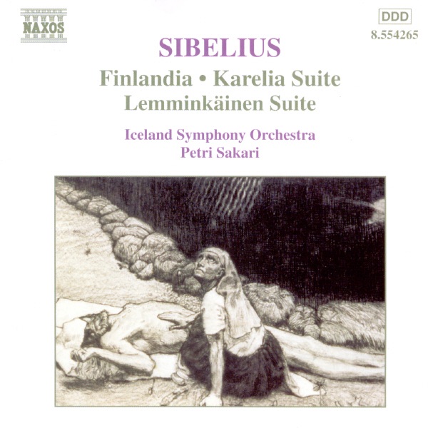 Sibelius: Finlandia - Karelia Suite - Lemminkäinen Suite by Iceland Symphony Orchestra, Jean Sibelius & Petri Sakari album cover