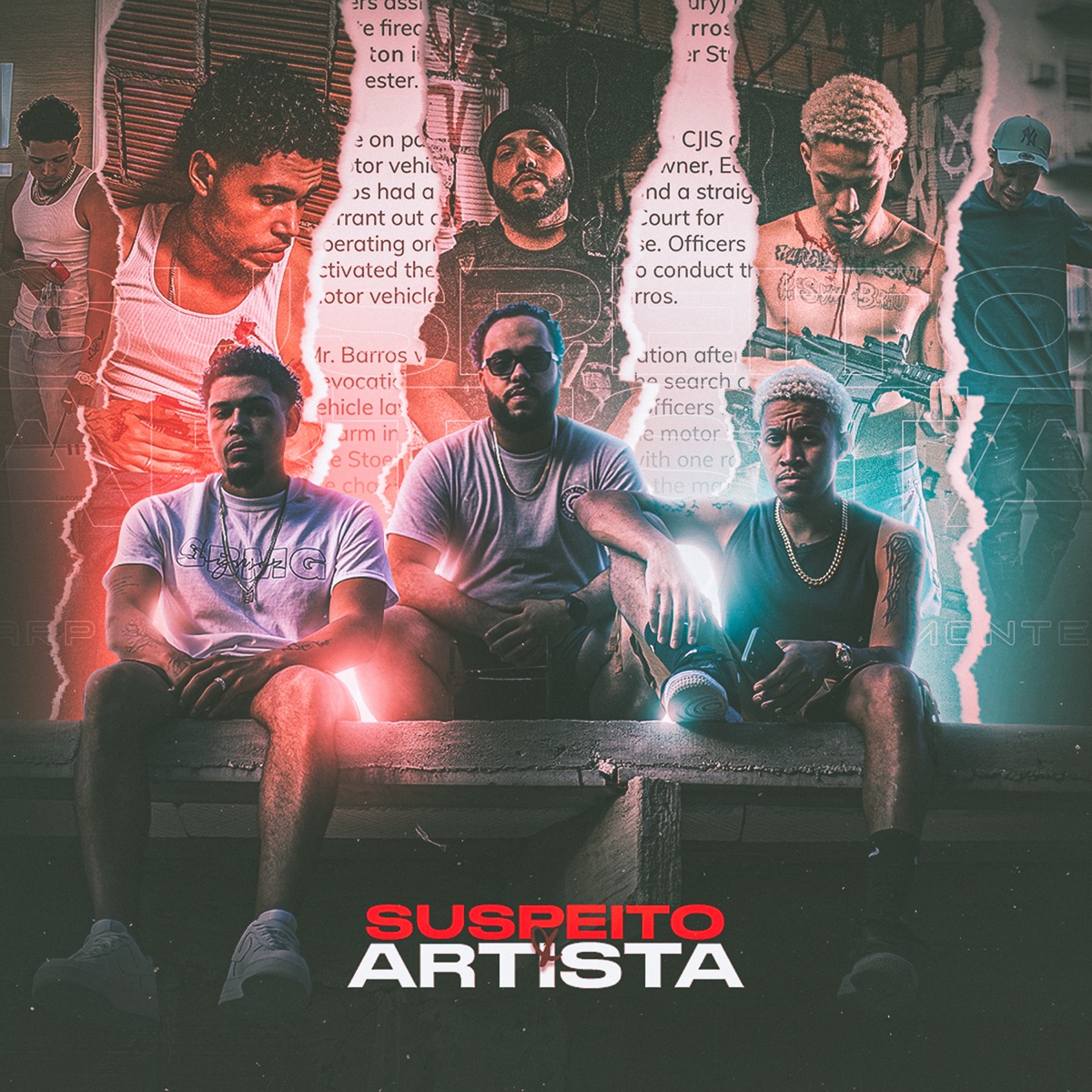 Suspeito e Artista (feat. SoudCrime & NADAMAL) - Single by Johnny Monteiro, Scarp & Rhymez SBMG album cover
