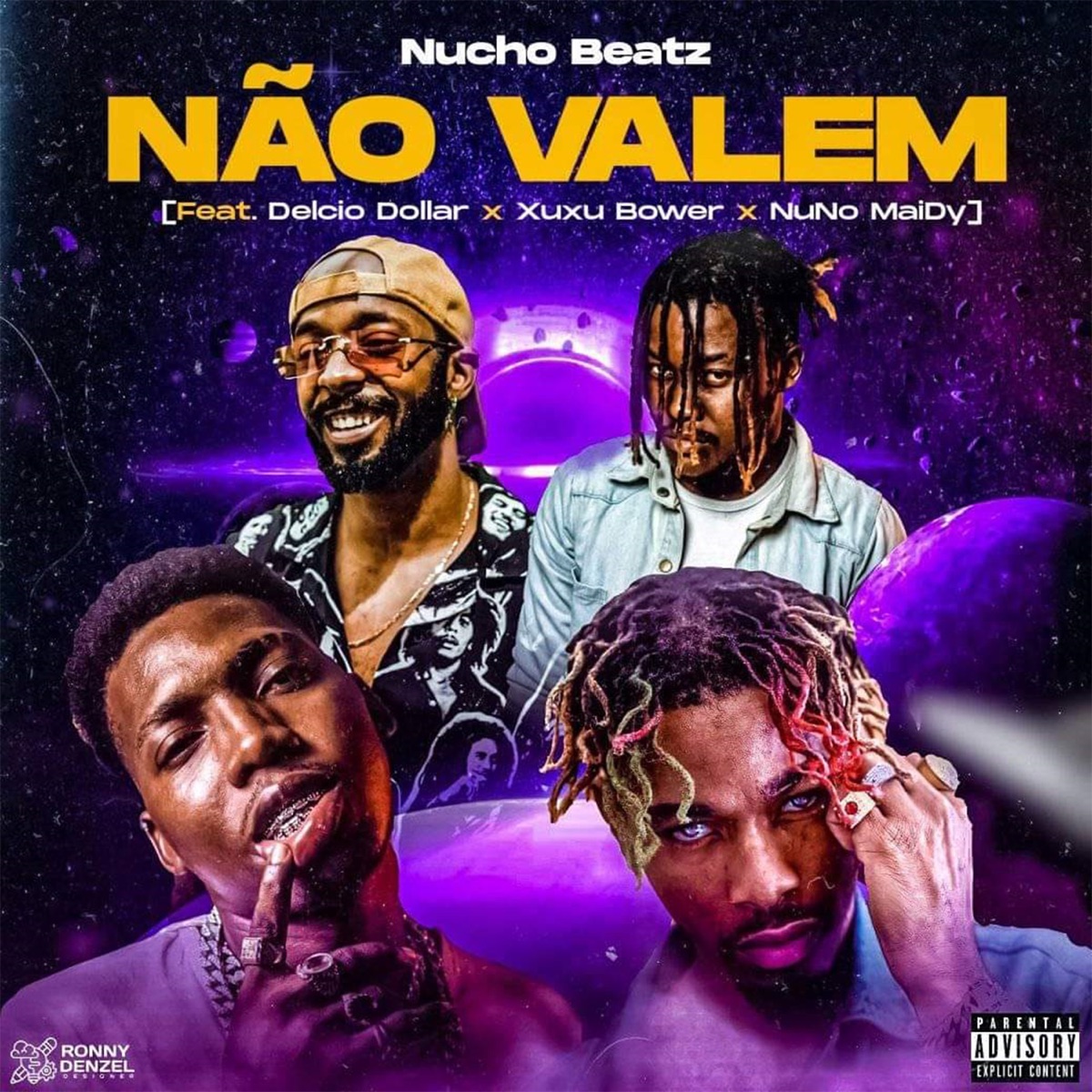 Não Valem (feat. Delcio Dollar, Xuxu Bower & NuNo MaiDy) - Single by Nucho Beatz album cover
