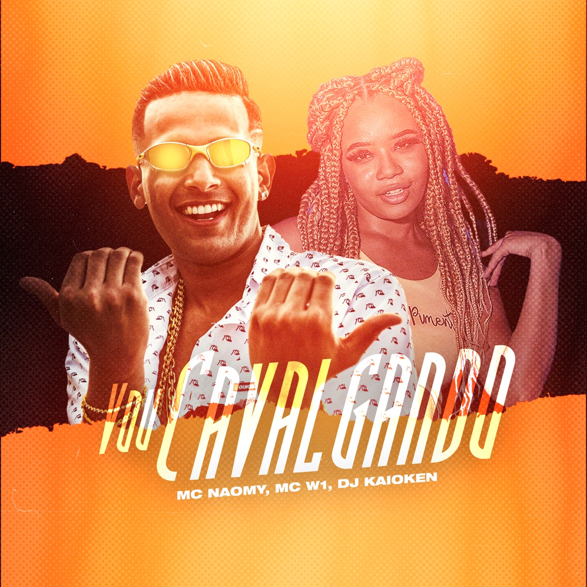 Vou Cavalgando - Single by MC Naomy, MC W1 & DJ Kaioken album cover