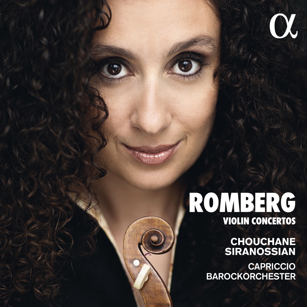 Romberg: Violin Concertos by Chouchane Siranossian & Capriccio Barockorchester album cover