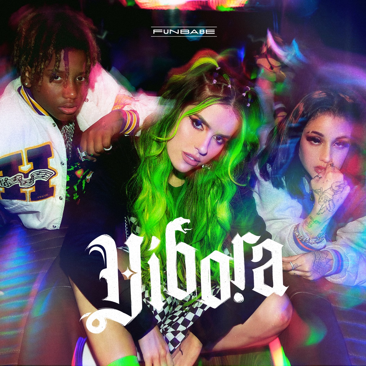 VÍBORA (feat. Azzy) - Single by funBABE, Los Brasileros & MC Caverinha album cover