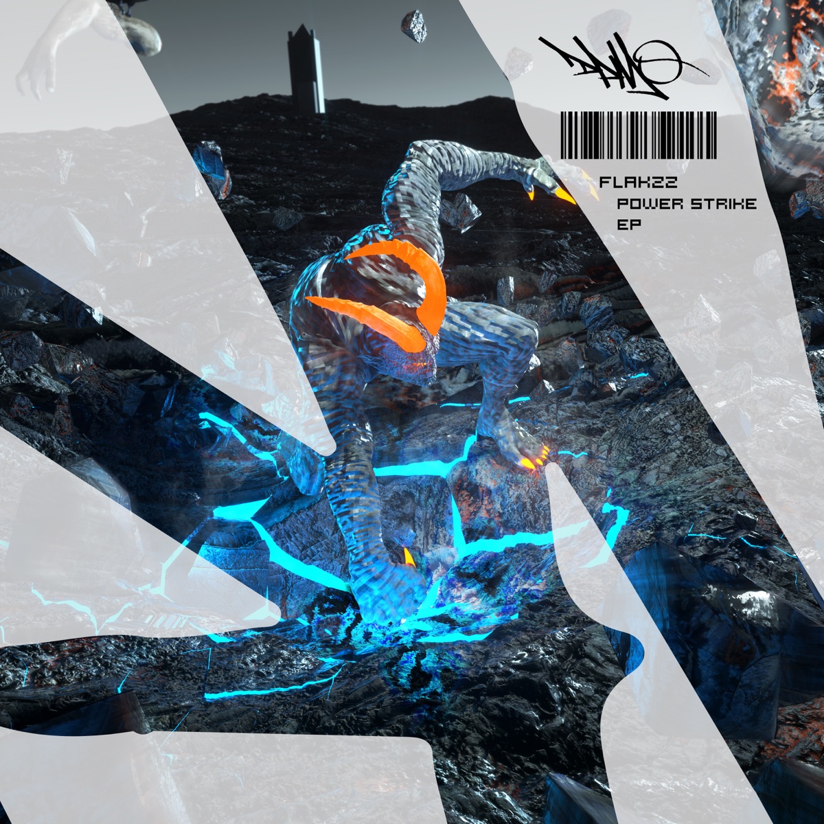 Power Strike - EP by Flakzz album cover