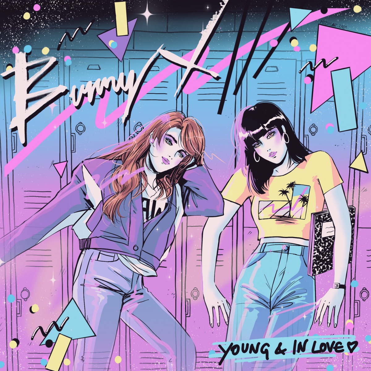 Young & in Love by Bunny X album cover