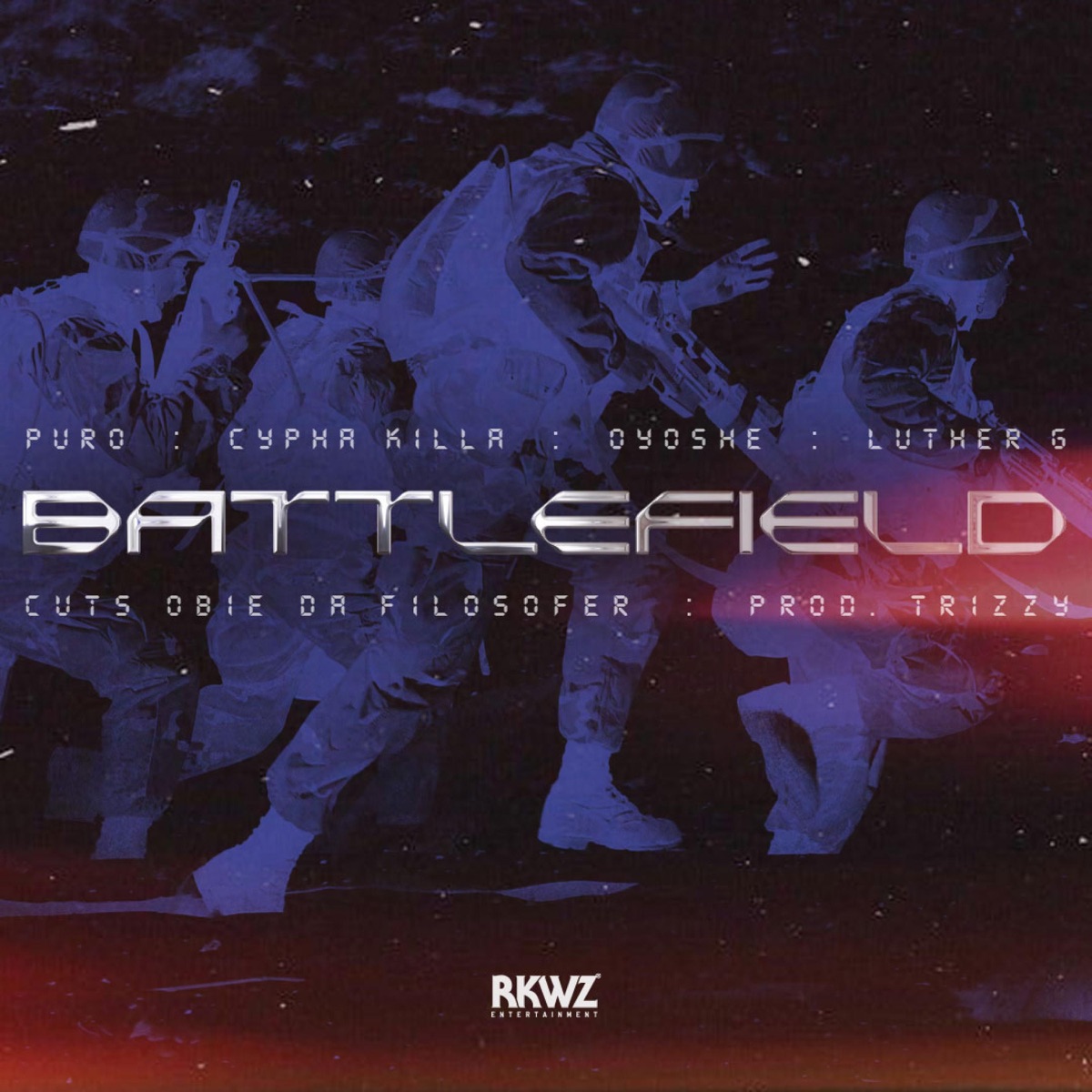 Battlefield (feat. Oyoshe & Obie da Filosofer) - Single by Luther G, Cypha Killa & Puro Soultrain album cover