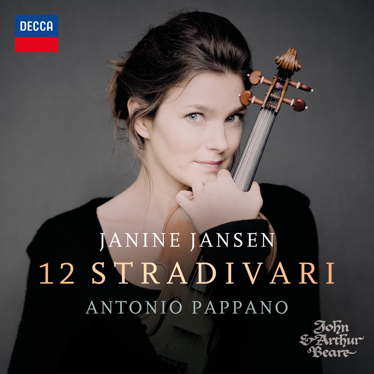 12 Stradivari by Janine Jansen & Antonio Pappano album cover