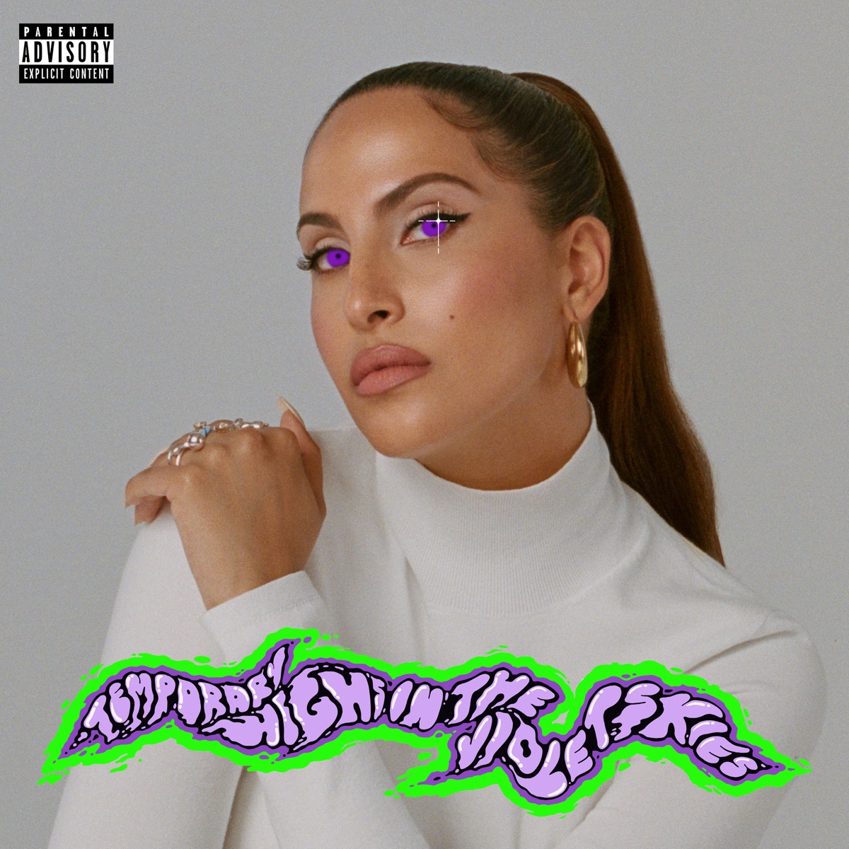 TEMPORARY HIGHS IN THE VIOLET SKIES by Snoh Aalegra album cover