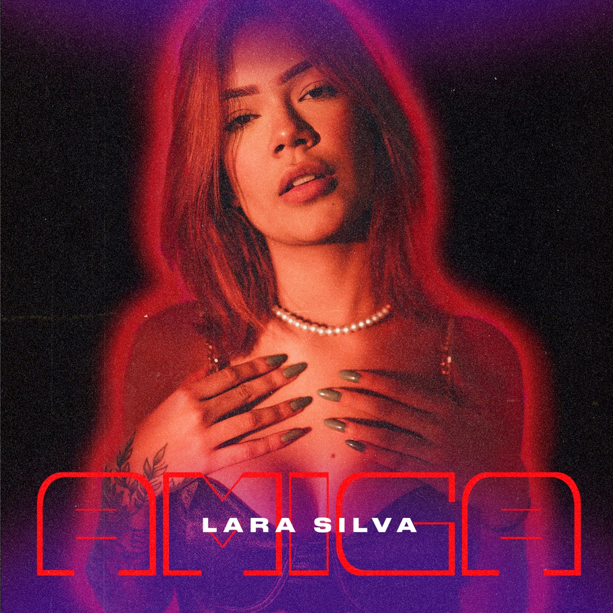 Amiga - Single by Lara Silva album cover