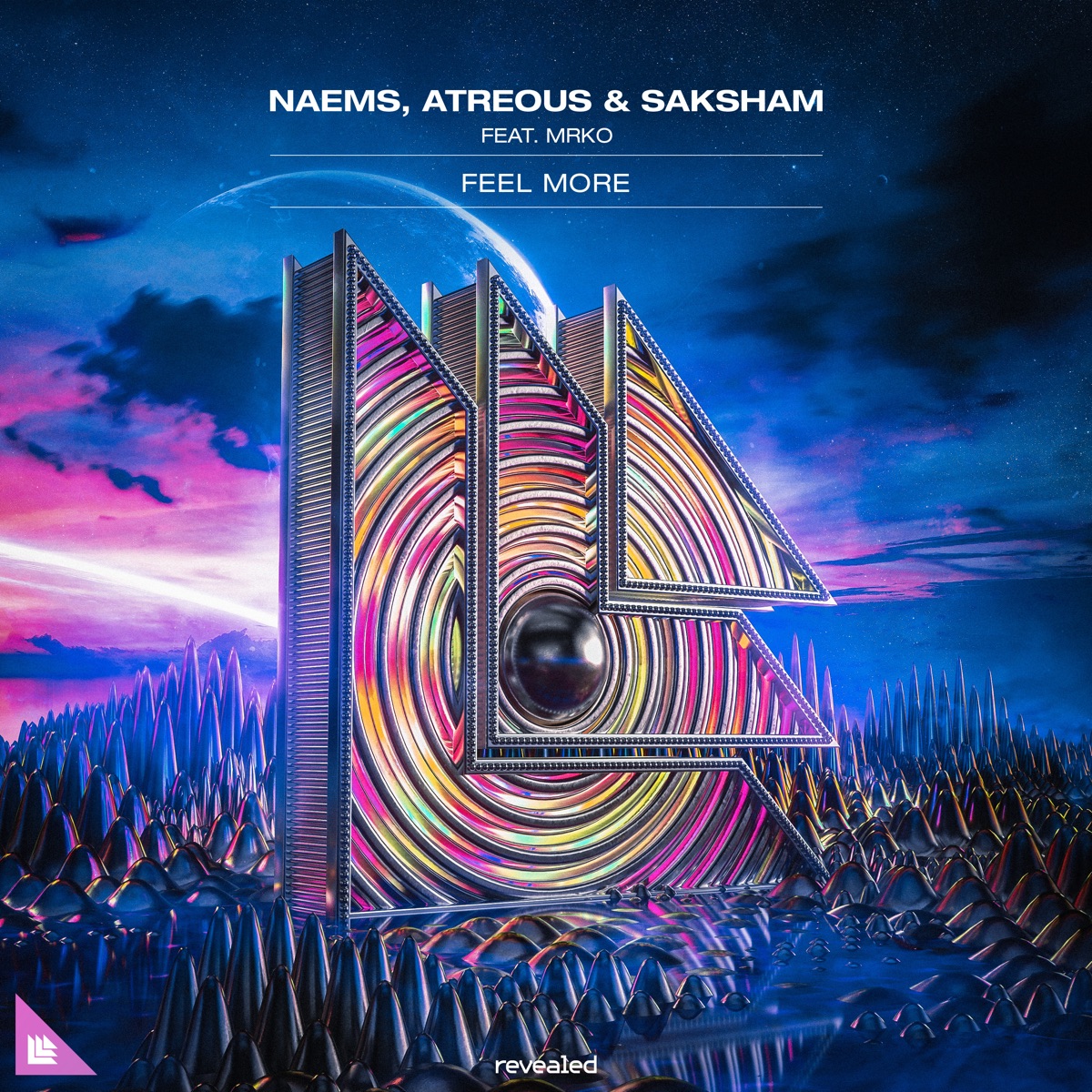 Feel More (feat. MRKO) - Single by Naems, ATREOUS & Saksham album cover