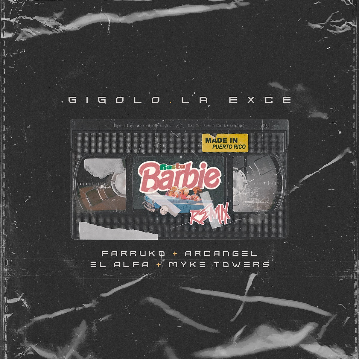Rasta Barbie Remix (feat. El Alfa & Farruko) - Single by Gigolo Y La Exce, Myke Towers & Arcángel album cover