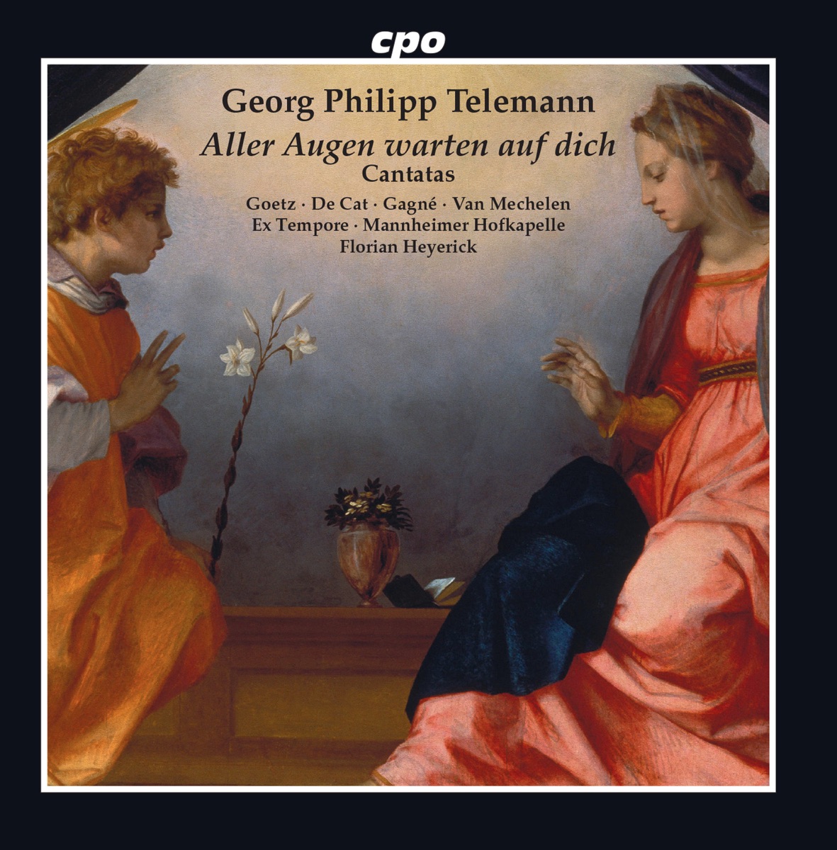 Telemann: Cantatas by Ex Tempore, Mannheimer Hofkapelle & Florian Heyerick album cover