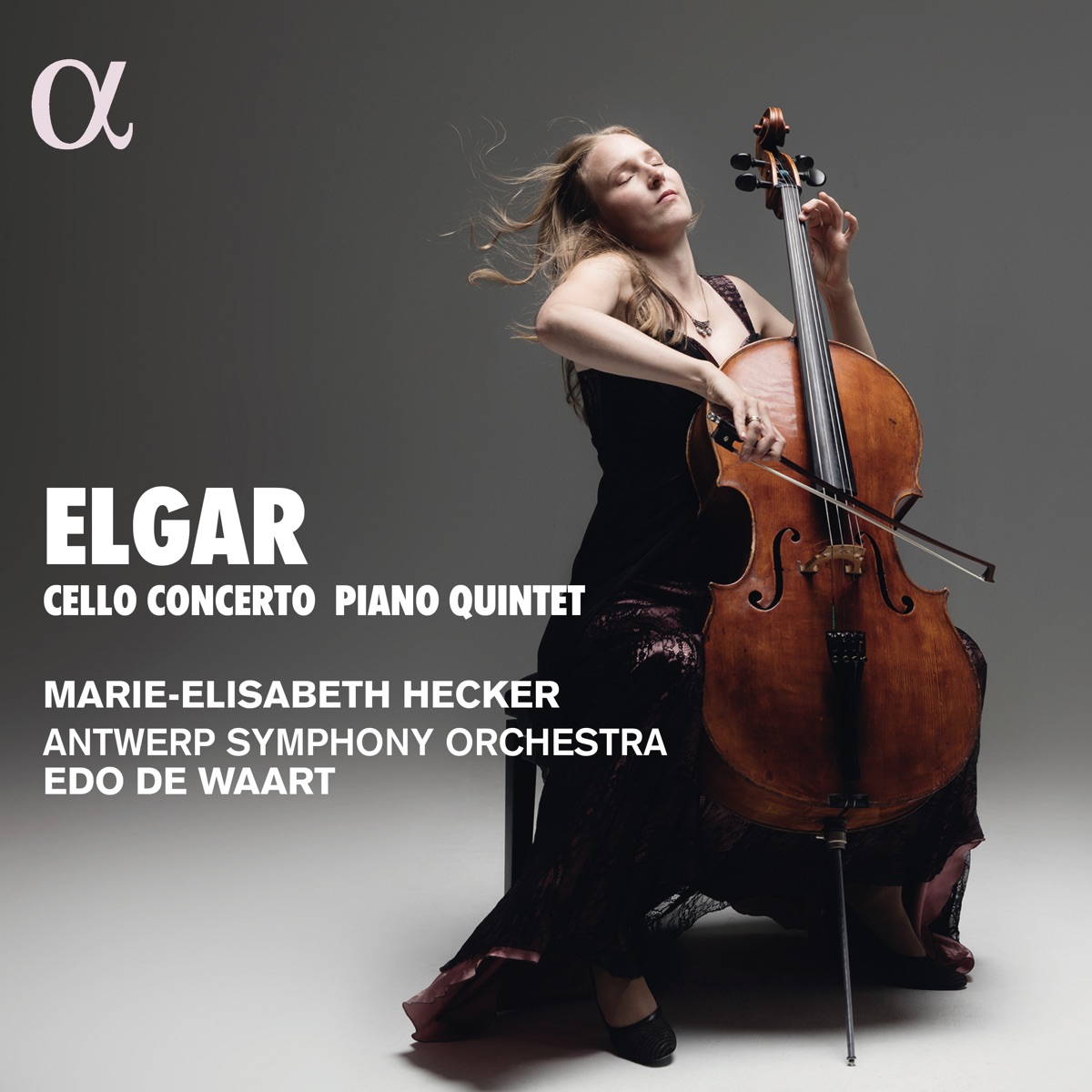 Elgar: Cello Concerto & Piano Quintet by Marie-Elisabeth Hecker, Antwerp Symphony Orchestra & Edo de Waart album cover
