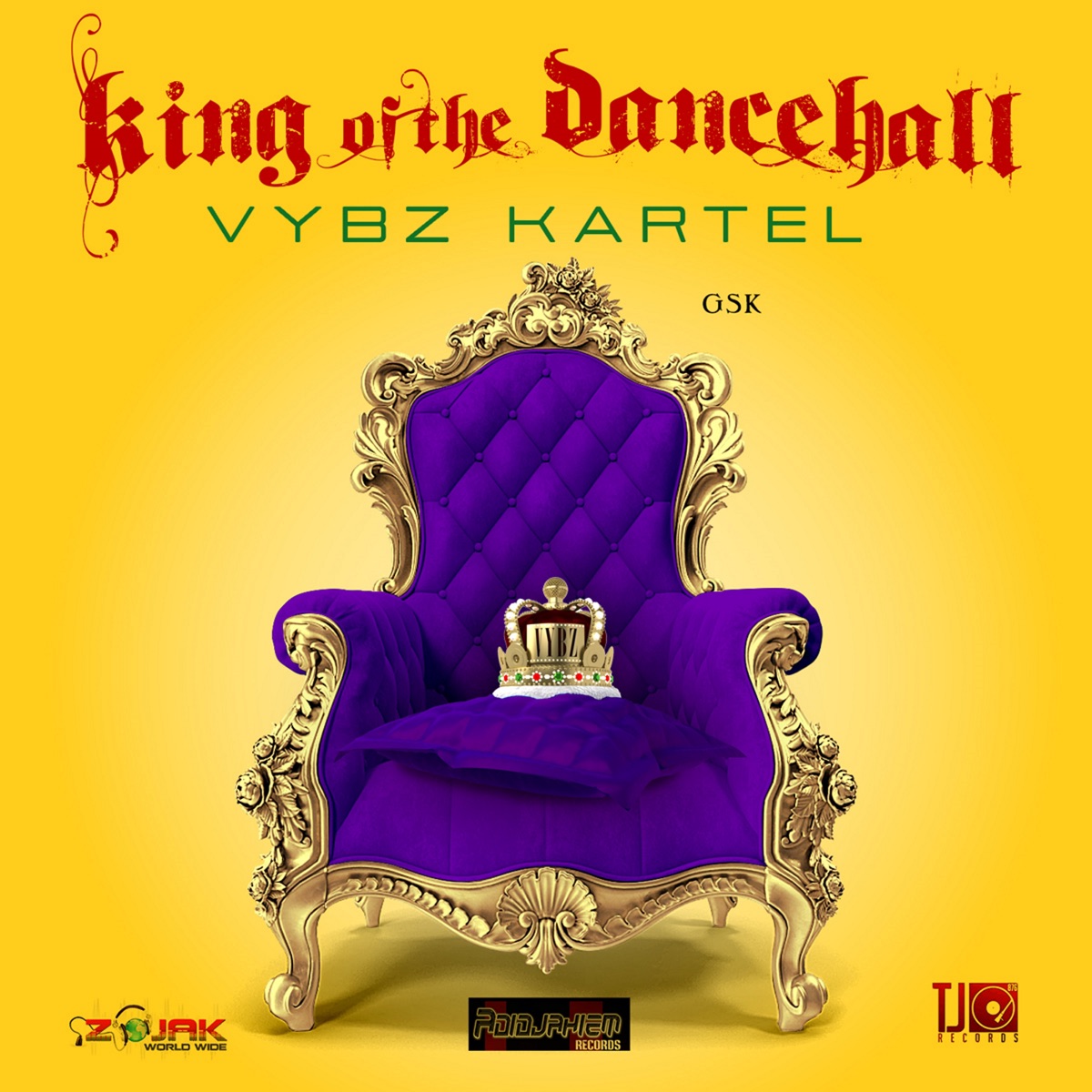 King of the Dancehall by Vybz Kartel album cover