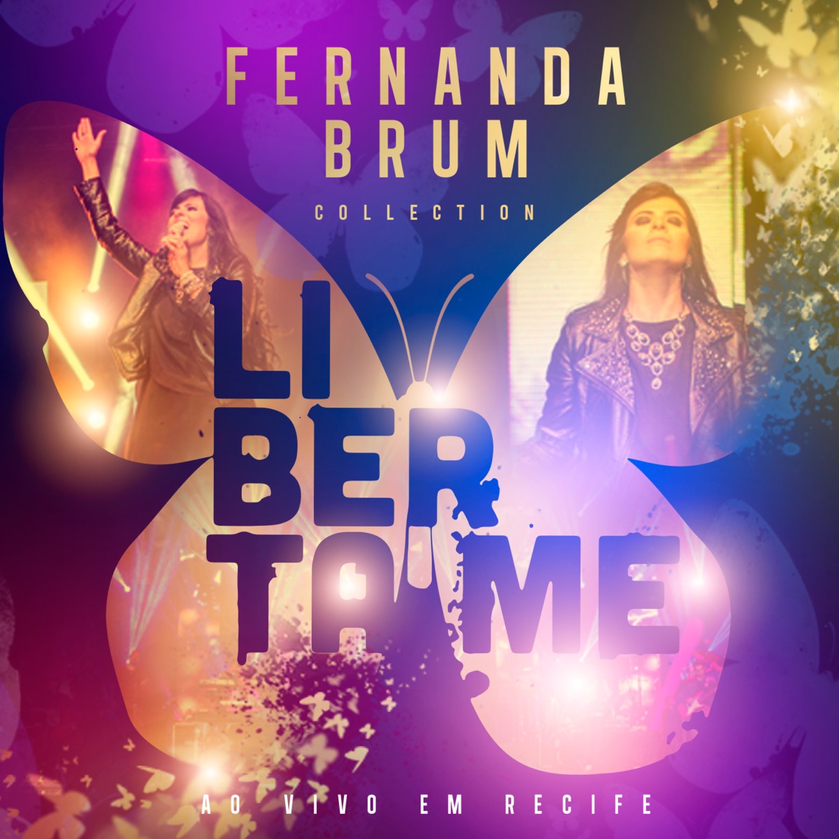Liberta-me - Collection (Ao Vivo) by Fernanda Brum album cover