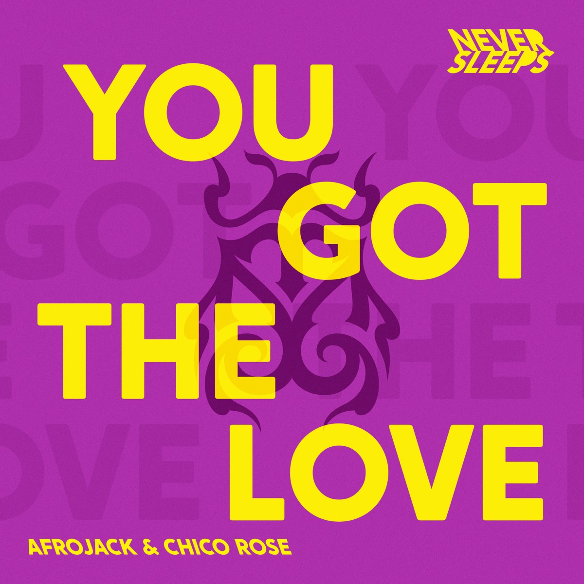You Got The Love - Single by Never Sleeps, AFROJACK & Chico Rose album cover