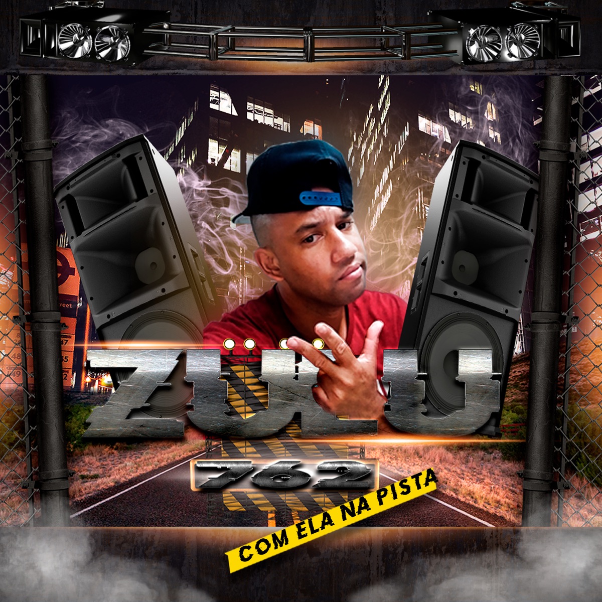 Com Ela na Pista - Single by Zulu762 album cover