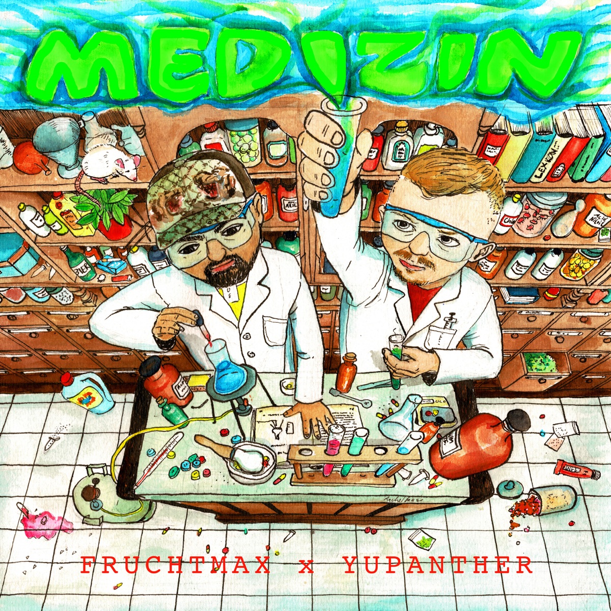 Medizin - Single by YuPanther & Fruchtmax album cover