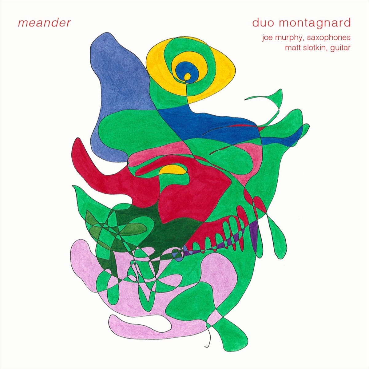Meander by Duo Montagnard album cover
