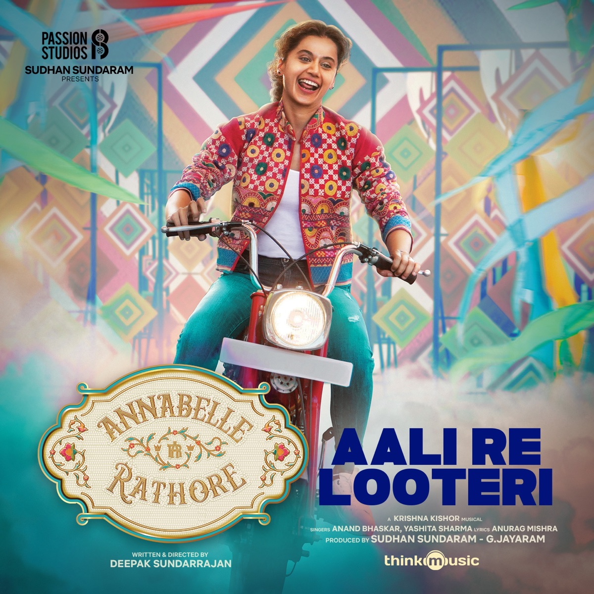 Aali Re Looteri (From "Annabelle Rathore") - Single by Krishna Kishor, Anand Bhaskar & Yashita Sharma album cover