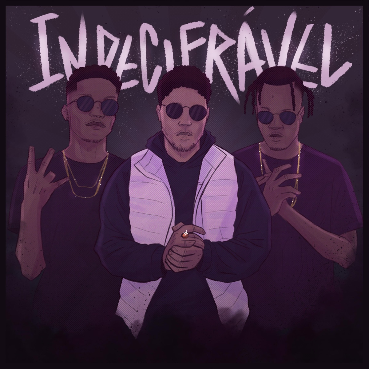 INDECIFRÁVEL (feat. Rookie Uno, Bill John & Yb No Vision) - Single by Trinity 3nity album cover