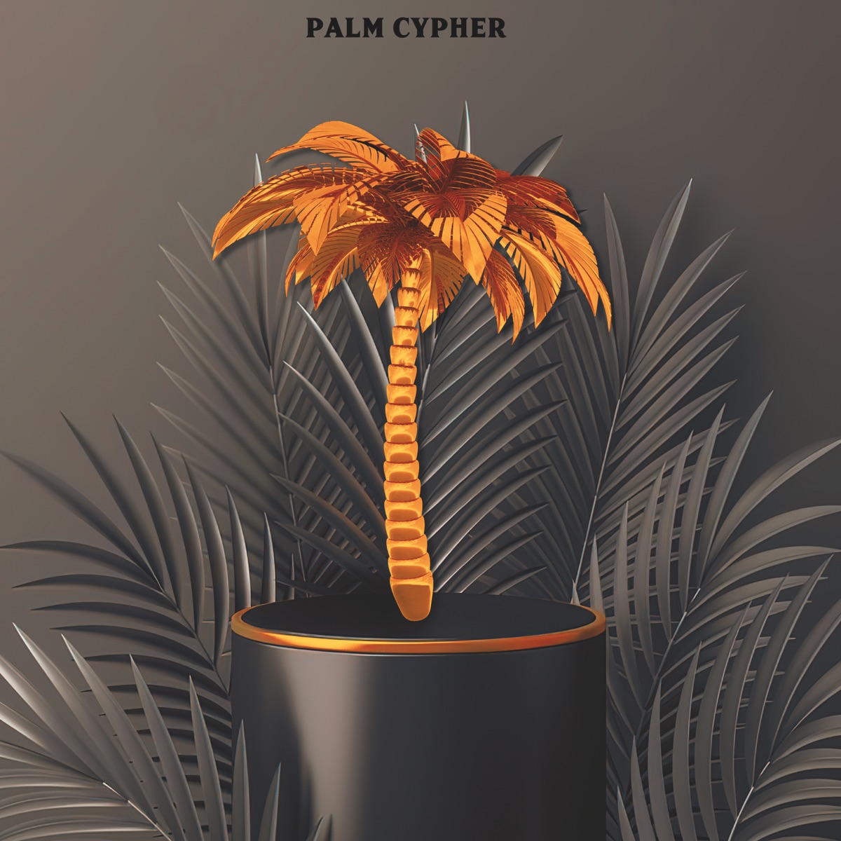 Palm Cypher - Single by ЭЙСО, SOTNIK, Lucius Mort & HAISE FZN album cover