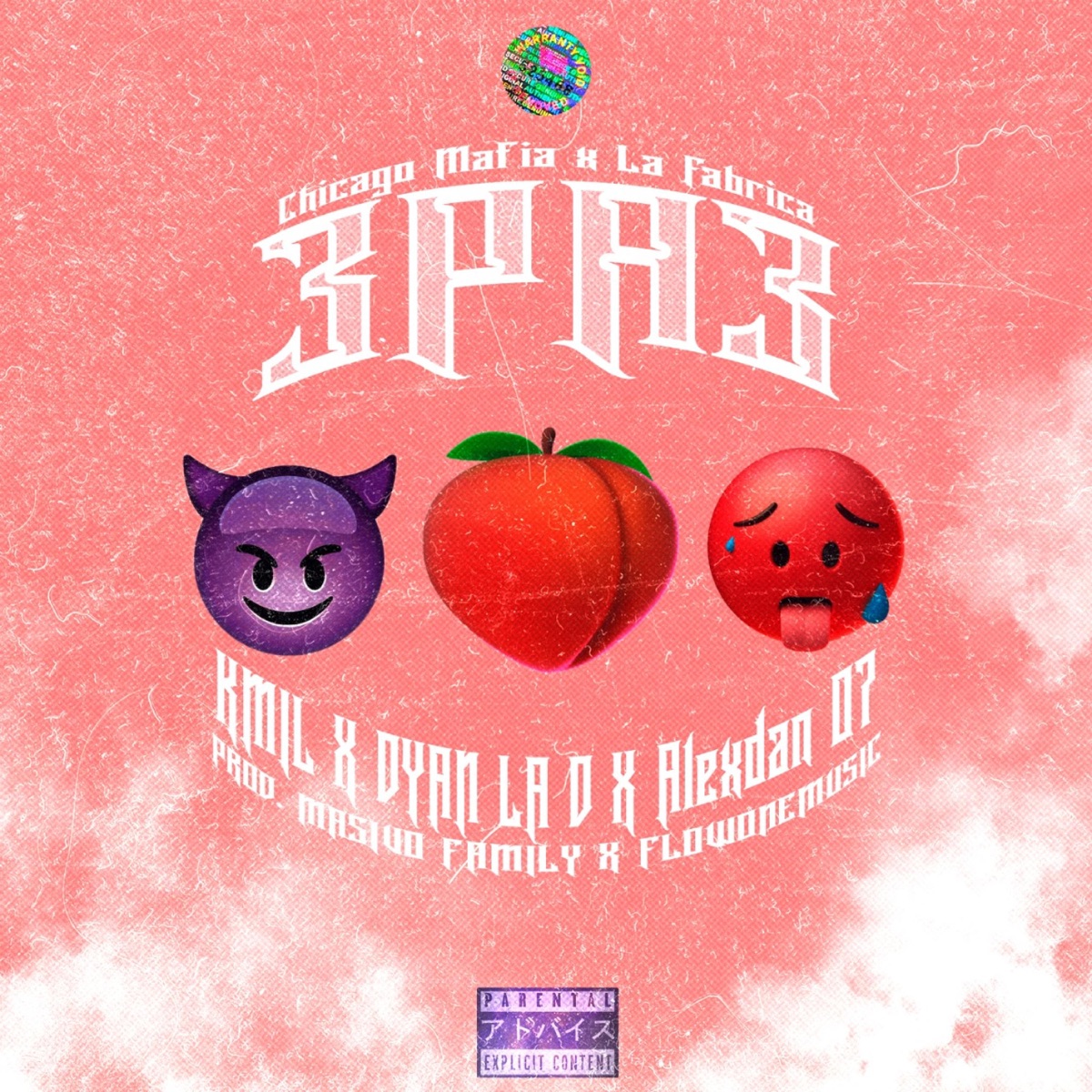 3Pa3 (feat. Dyan la d & Alexdan 07) - Single by Kmil album cover