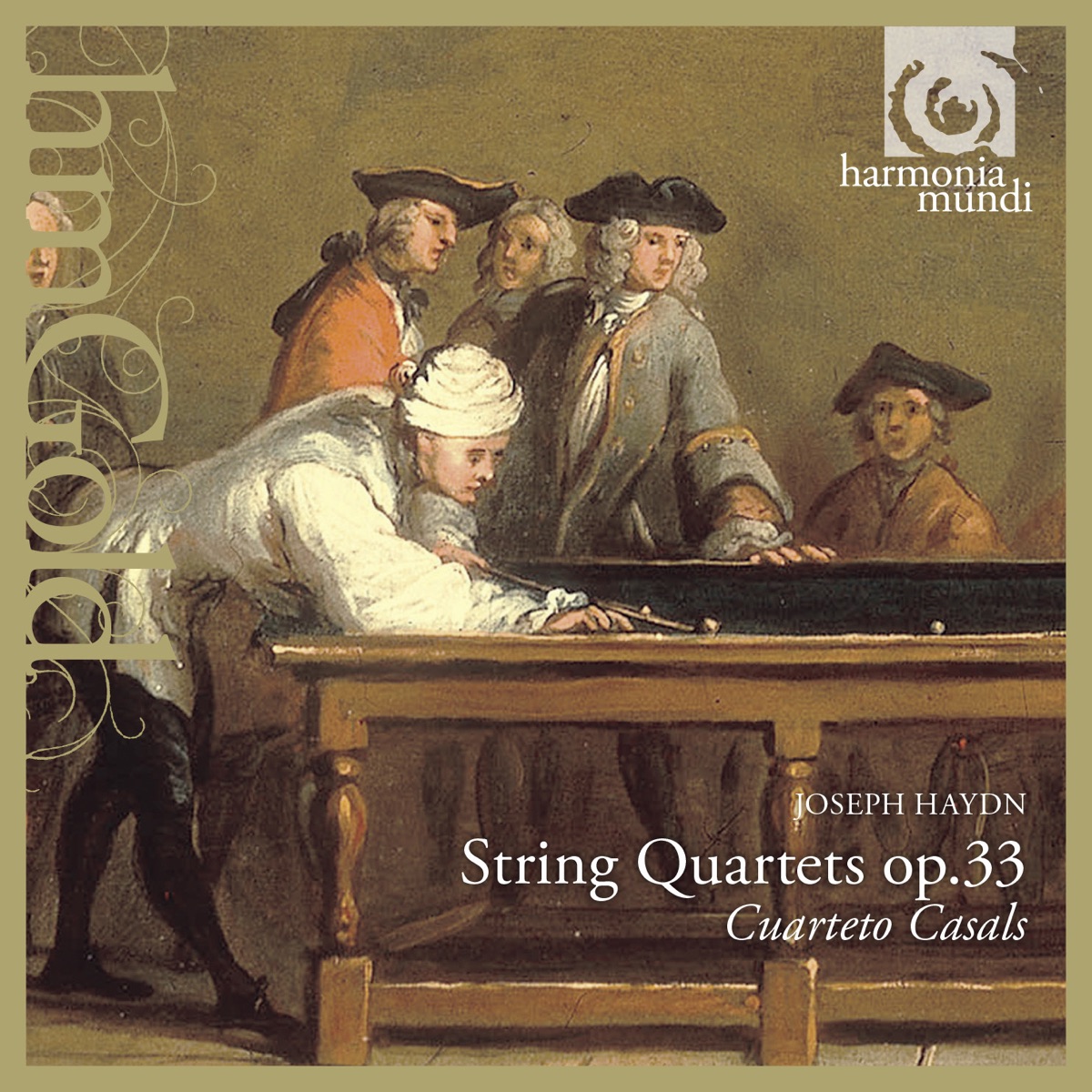 Haydn: String Quartets, Op. 33 by Cuarteto Casals album cover
