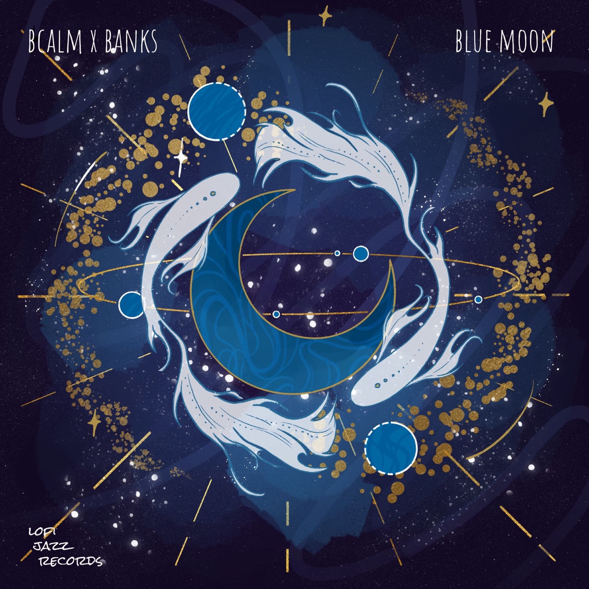 Blue Moon - EP by Bcalm & Banks album cover