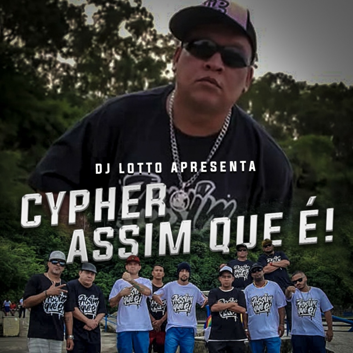 CYPHER ASSIM QUE É (feat. Zé Brown, Núcleo, Marron, SEU LUI, Paçoca, RZK, Pregadores do Rep, MANO MORELES & MANO GÃO) - Single by Dj Lotto album cover