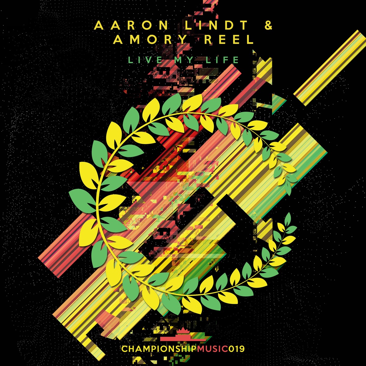 Live My Life - Single by Aaron Lindt & Amory Reel album cover