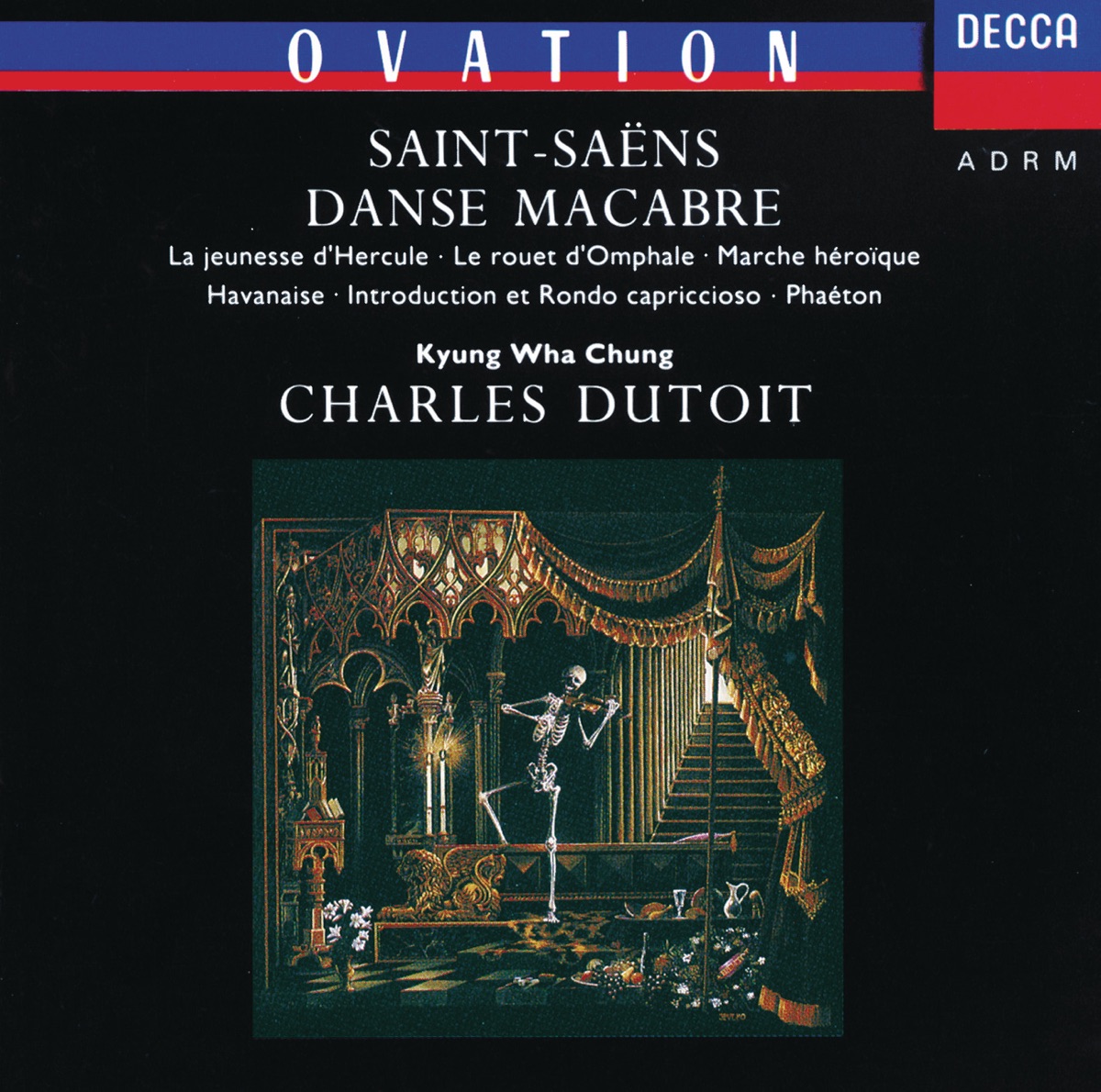 Saint-Saëns: Danse Macabre by Kyung-Wha Chung, Charles Dutoit & Philharmonia Orchestra album cover