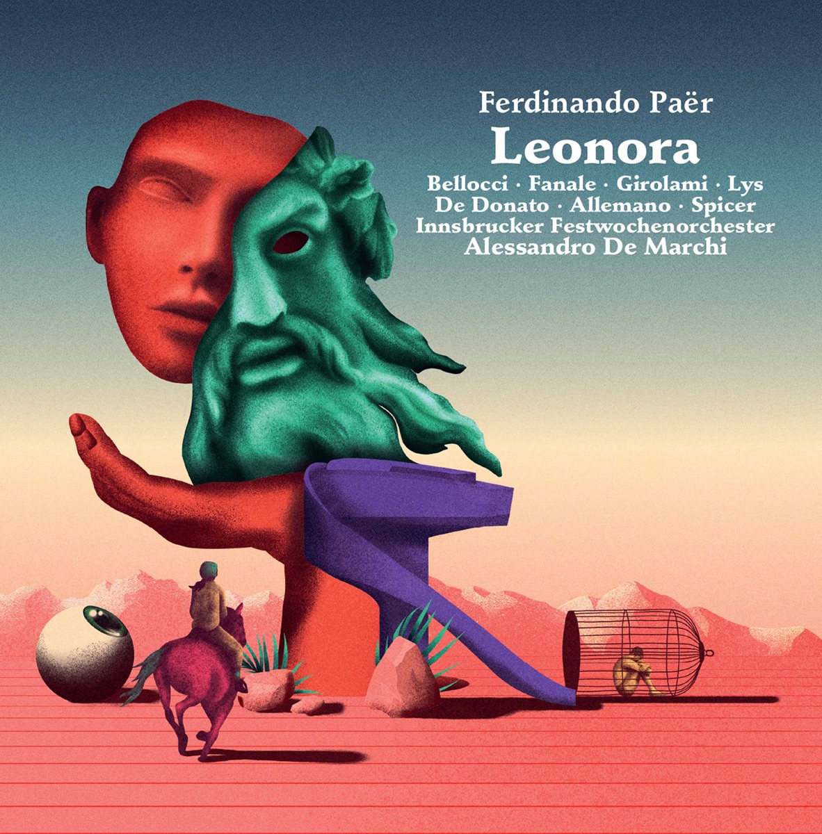 Paer: Leonora (Live) by Eleonora Bellocci, Paolo Fanale, Renato Girolami, Marie Lys, Innsbrucker Festwochenorchester & Alessandro De Marchi album cover