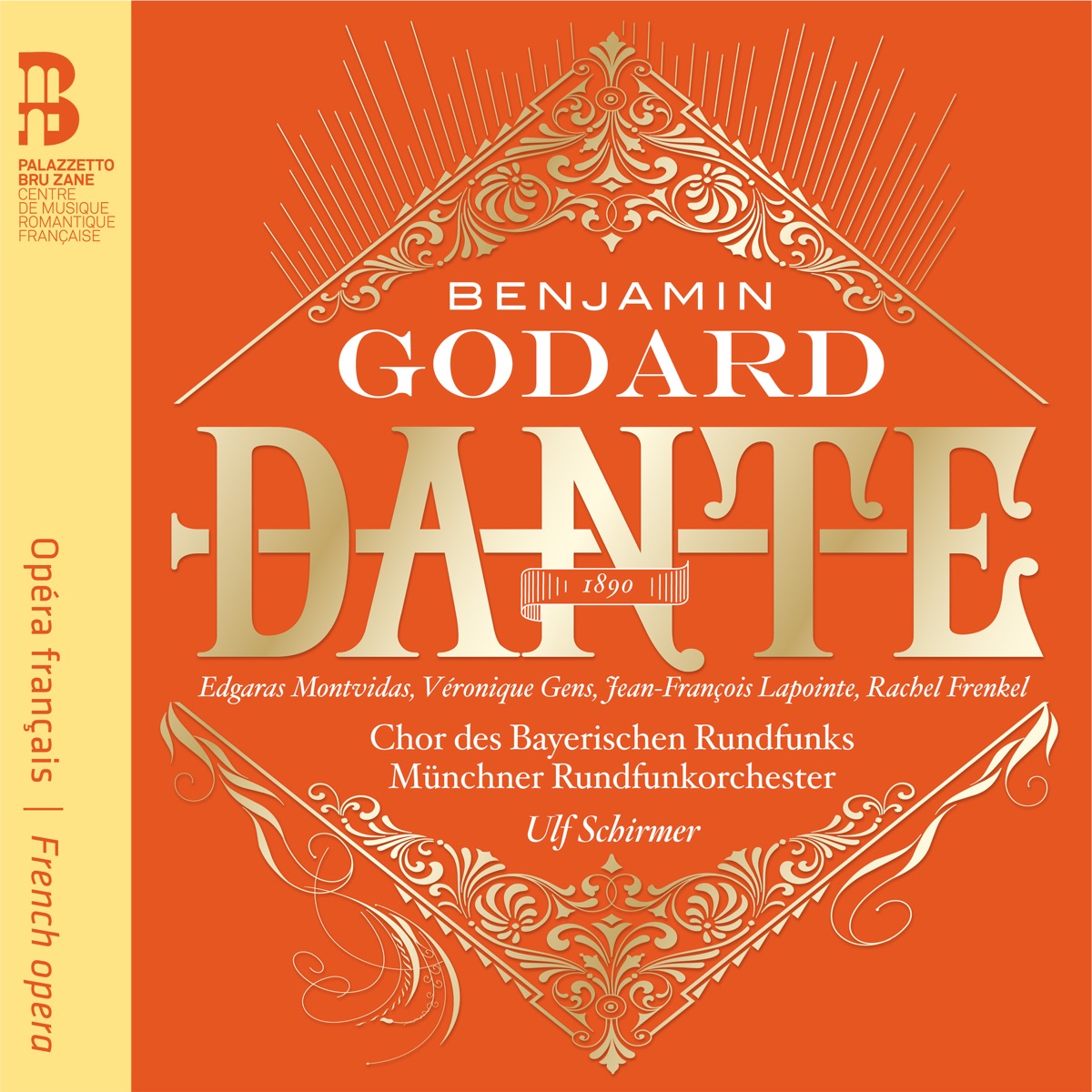 Godard: Dante by Edgaras Montvidas, Véronique Gens & Bavarian Radio Chorus album cover