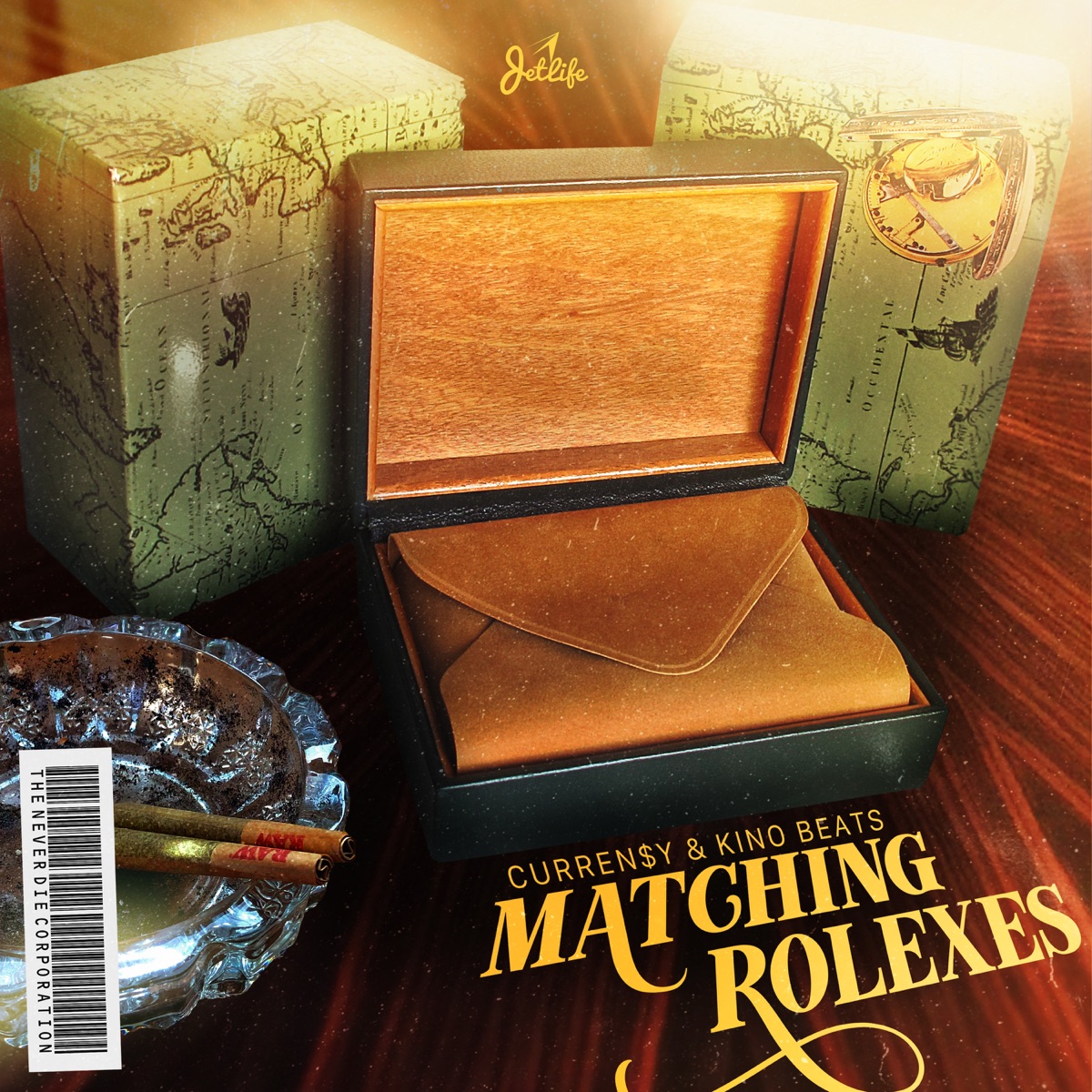 Matching Rolexes by Curren$y & Kino Beats album cover