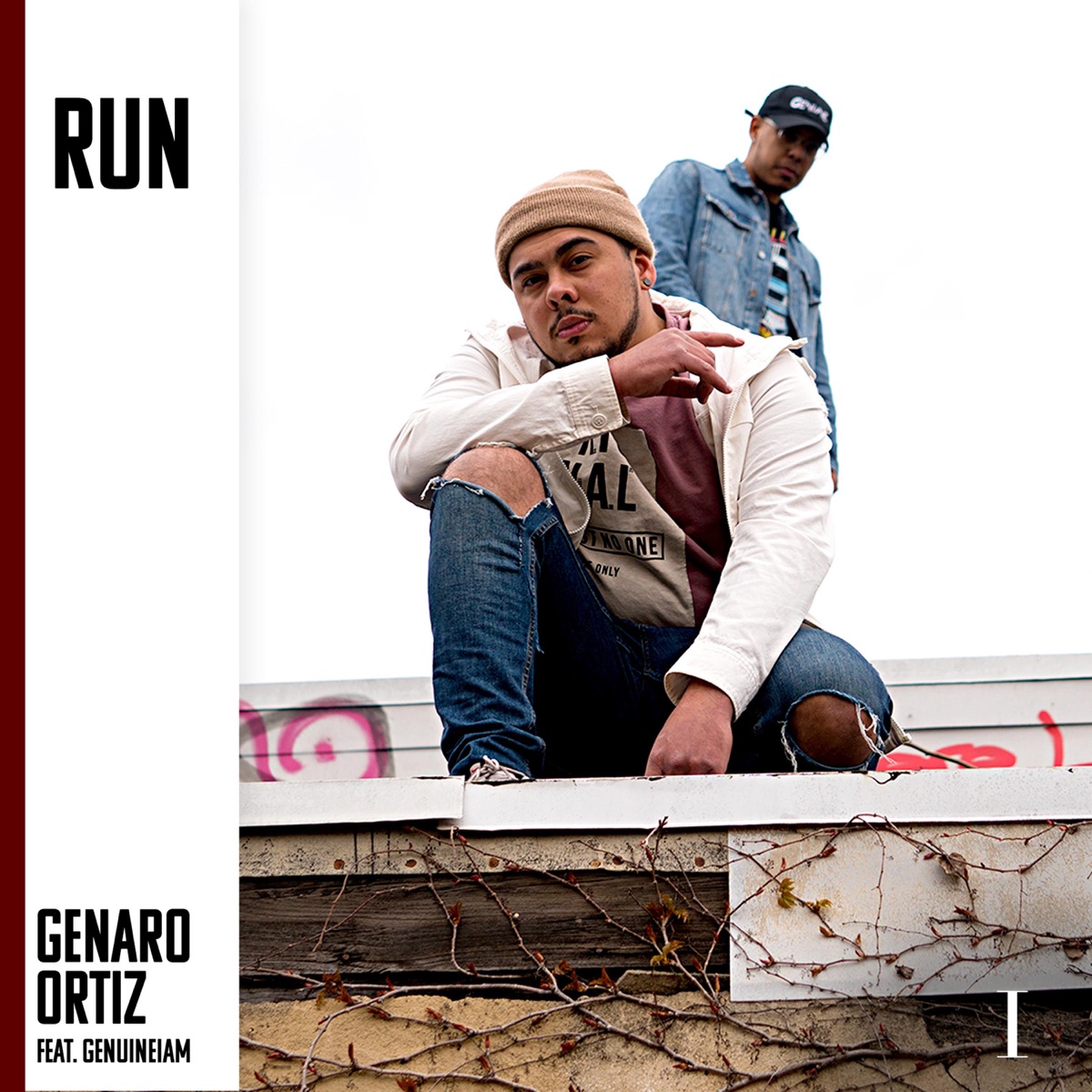 Run (feat. Genuineiam) - Single by Genaro Ortiz album cover